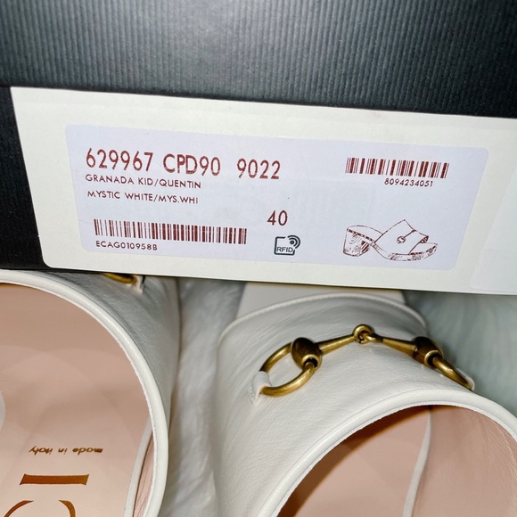 Gucci horsebeit Granada platform slides - Picture 11 of 11